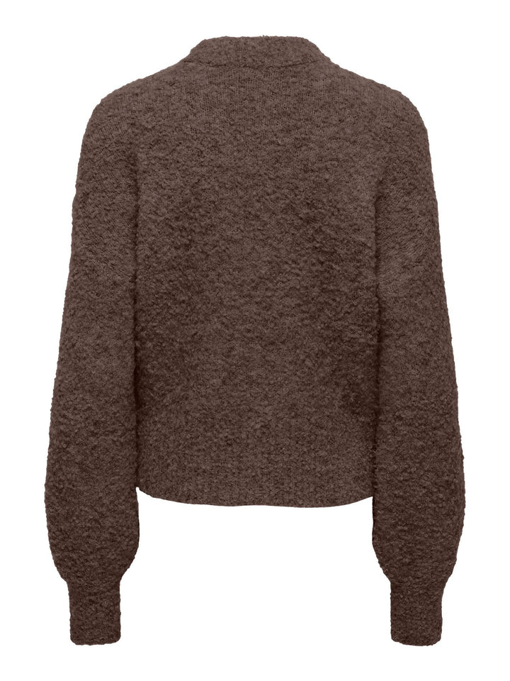 ONLBOUBLE LS O-NECK ZIP CARDIGAN KN