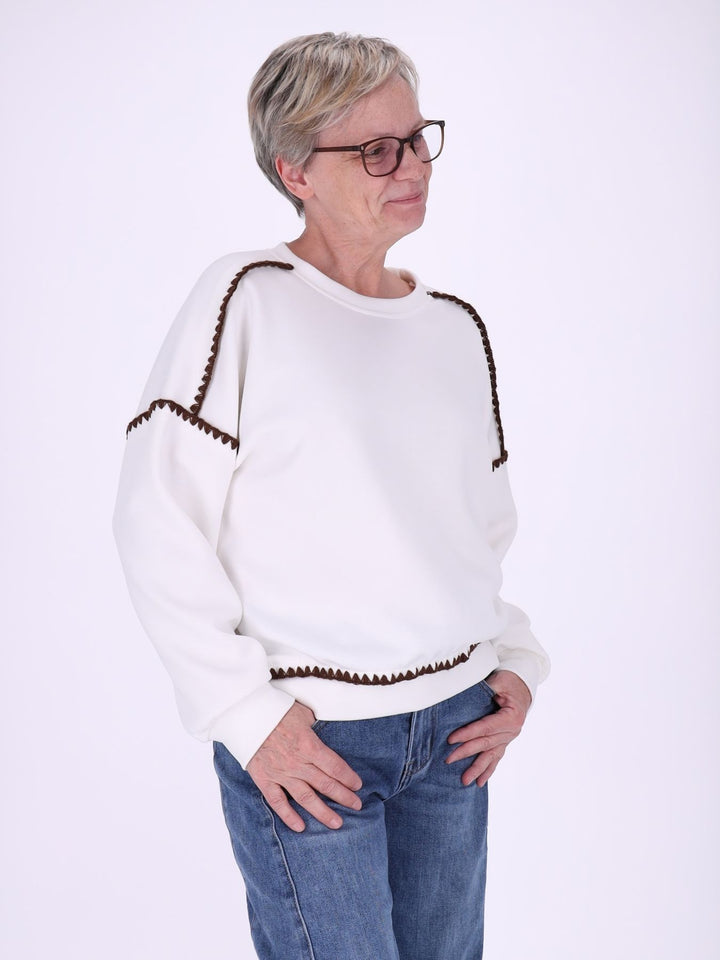 Sweat Damen Mäusezähne