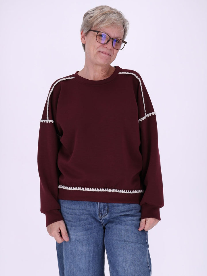 Sweat Damen Mäusezähne