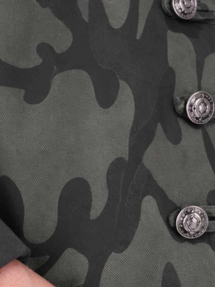Damen Military Jacket Camouflage – lässig, modern & ausdrucksstark