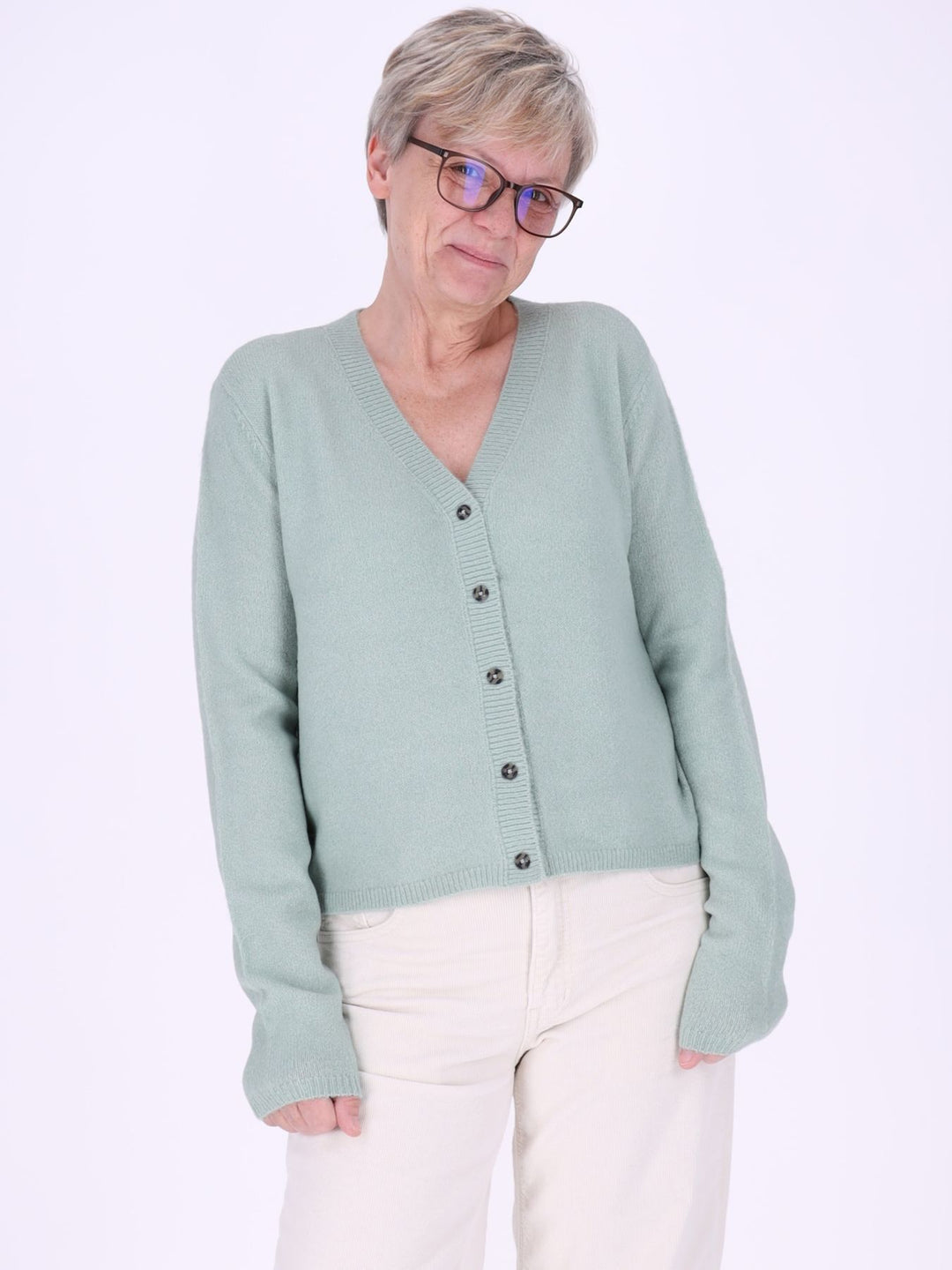 LUISA Cardigan V-Ausschnitt NOS