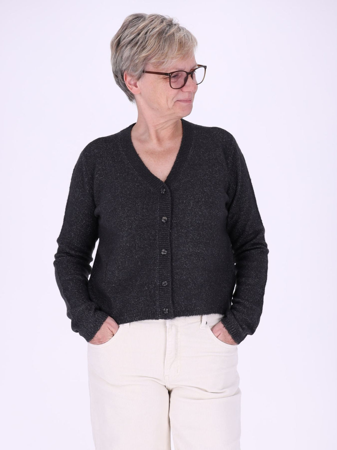 LUISA Cardigan V-Ausschnitt NOS