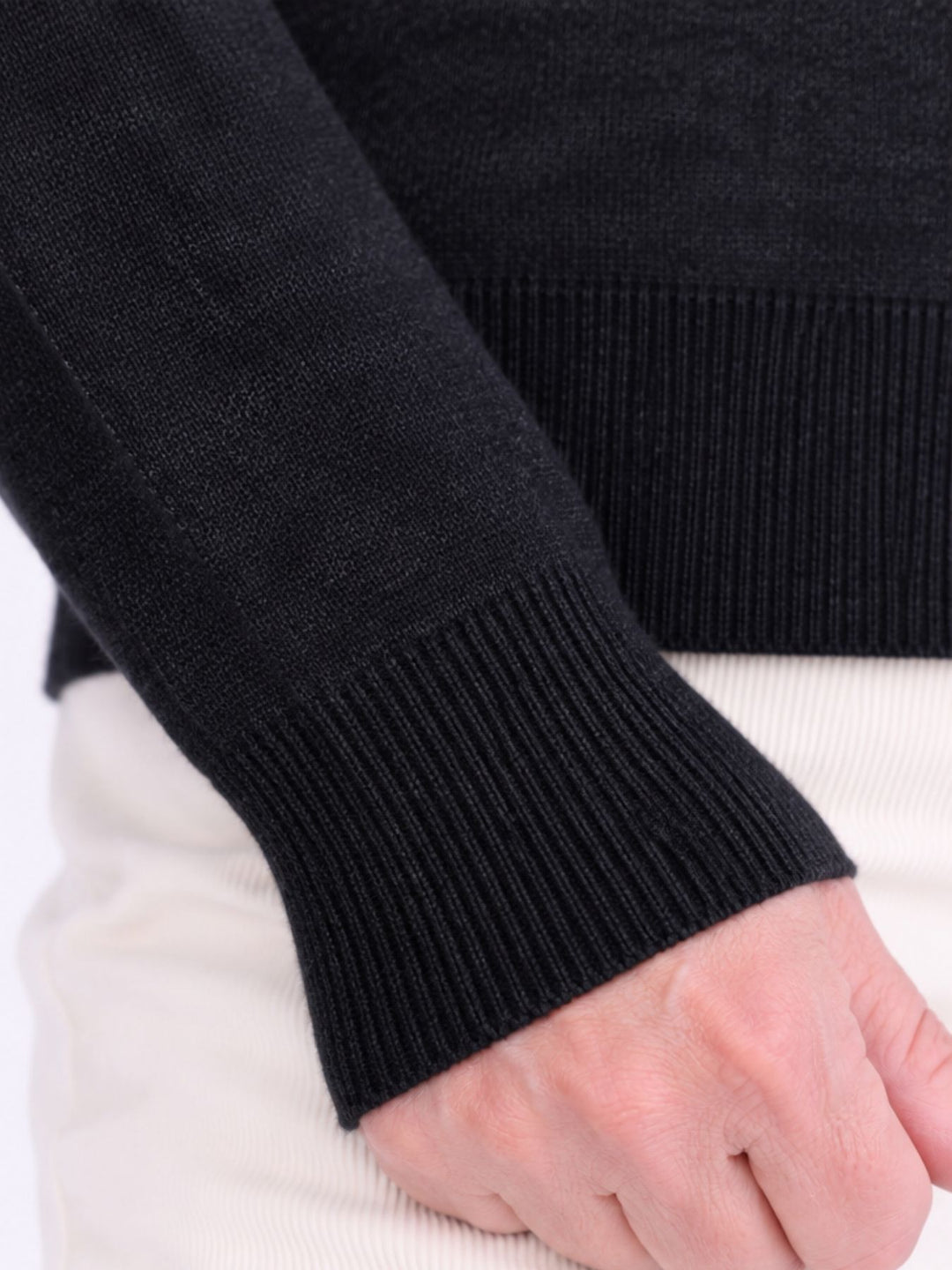 Damen Strickpullover Nadja in Night Sky – weich, elegant & zeitlos