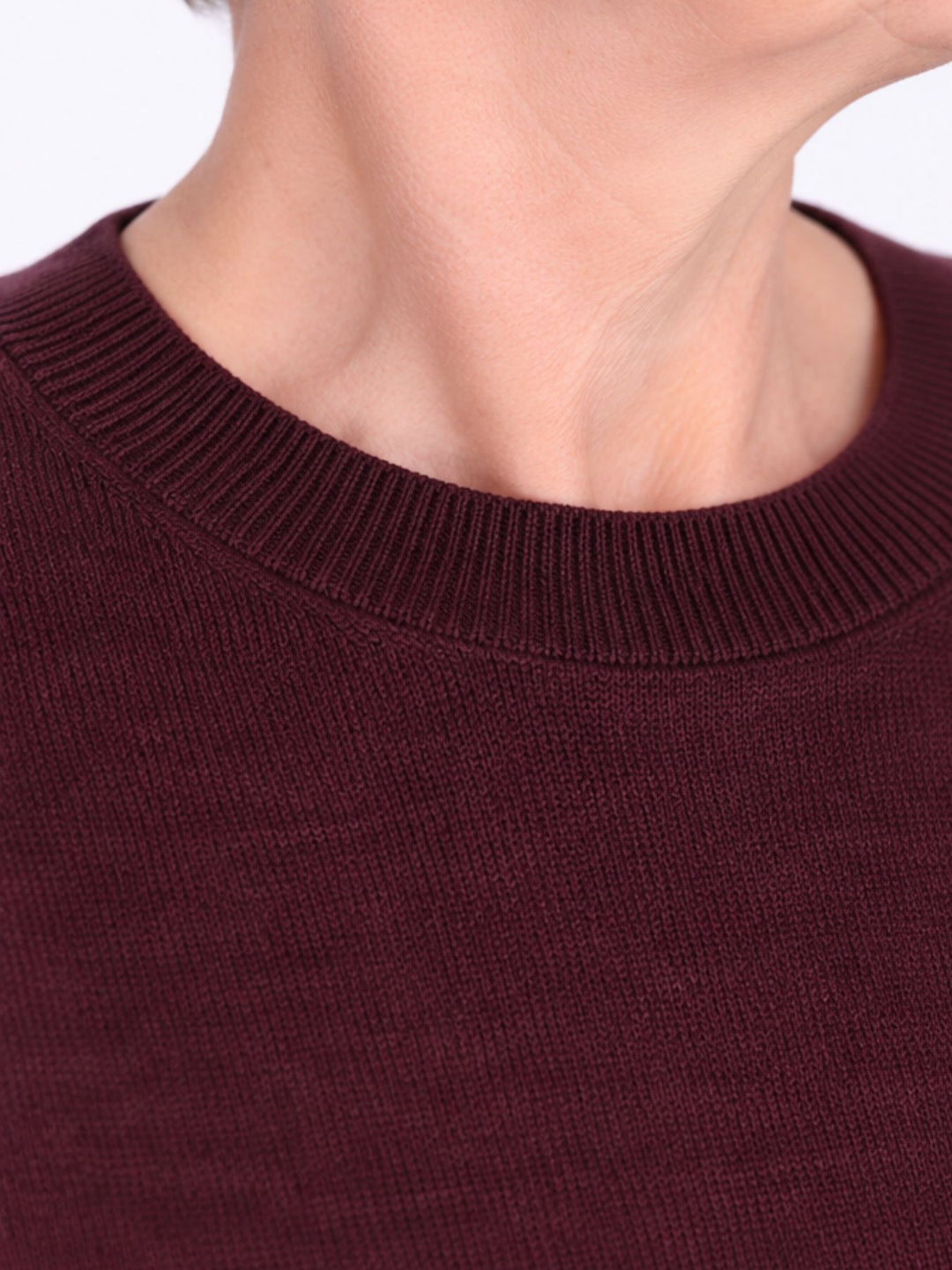 Damen Strickpullover Nadja in Rot – weich, elegant & vielseitig kombinierbar