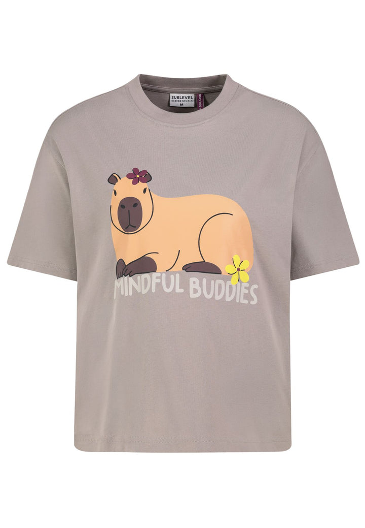 T-Shirt Damen Capybara