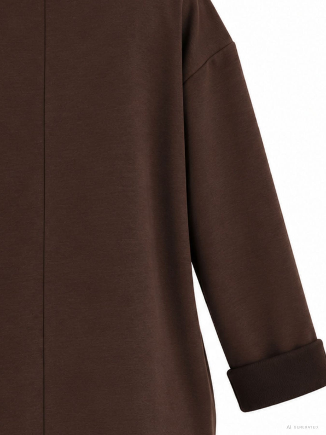 Kleid Damen Langarm Seitentaschen