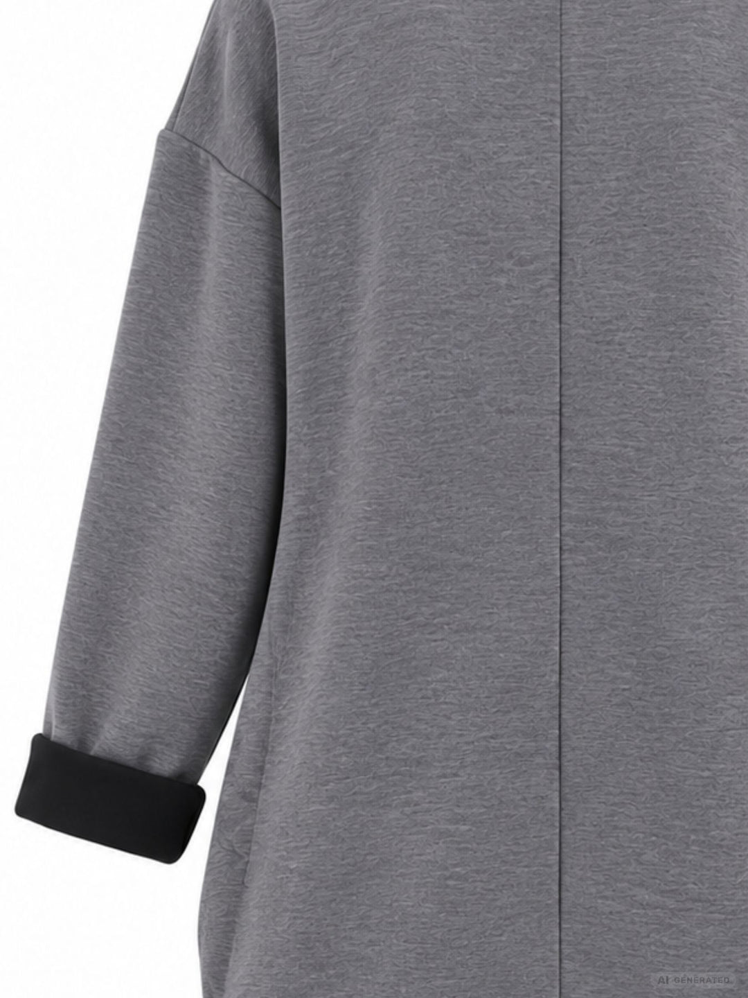 Kleid Damen Langarm Seitentaschen