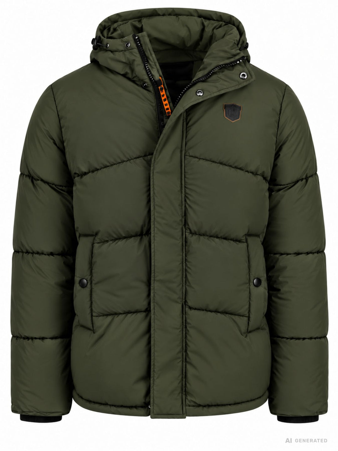 Steppjacke Herren mit Patch