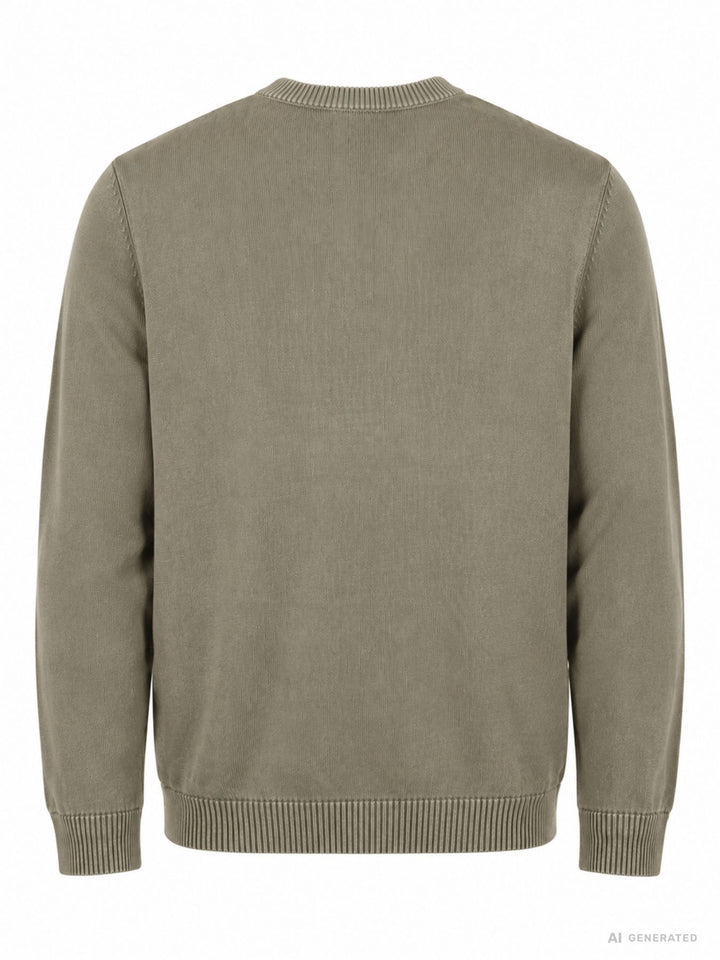 Strickpulli Herren einfach