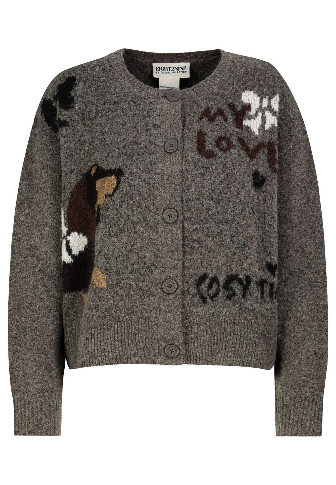 Strickjacke Damen Dackel