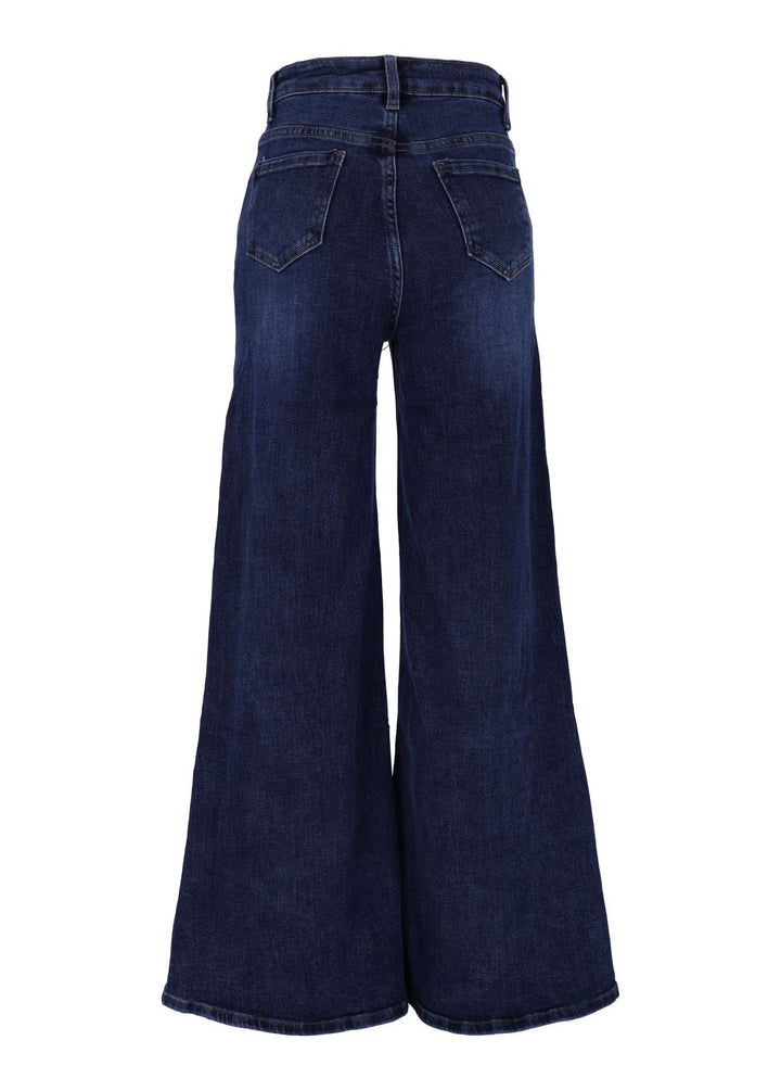 Splash of Color Damen Jeans Wide Leg