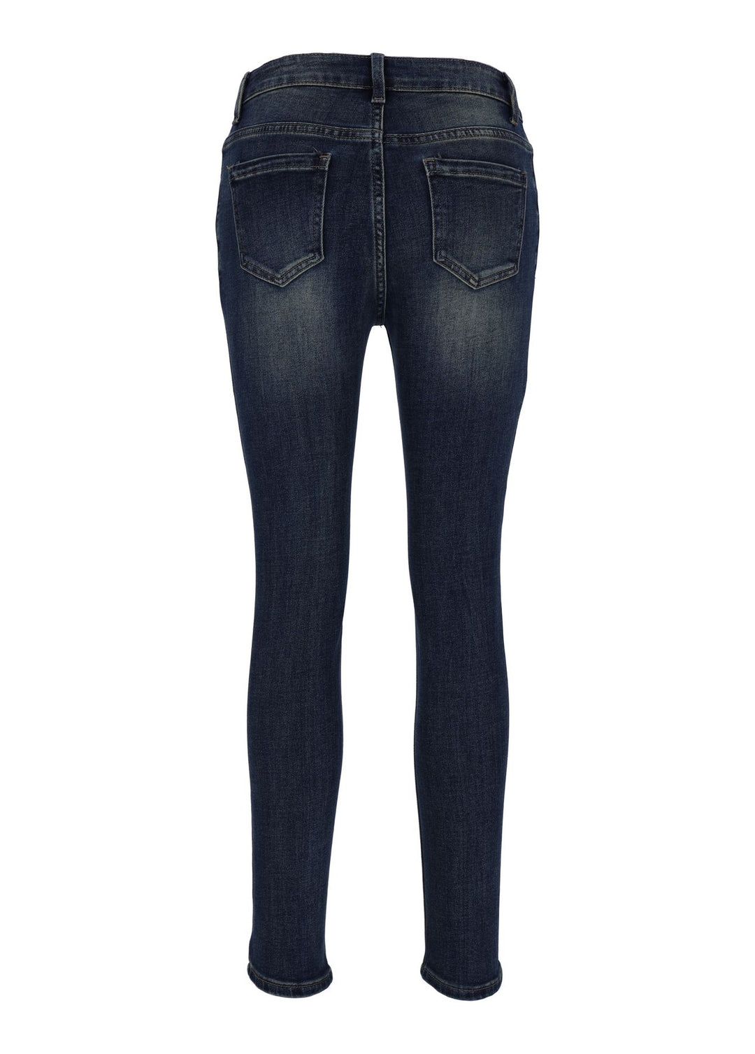 Splash of Color Jeans Knopfleiste Damen