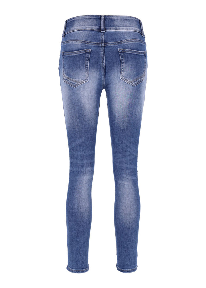 Damen Jeans Reißverschluss