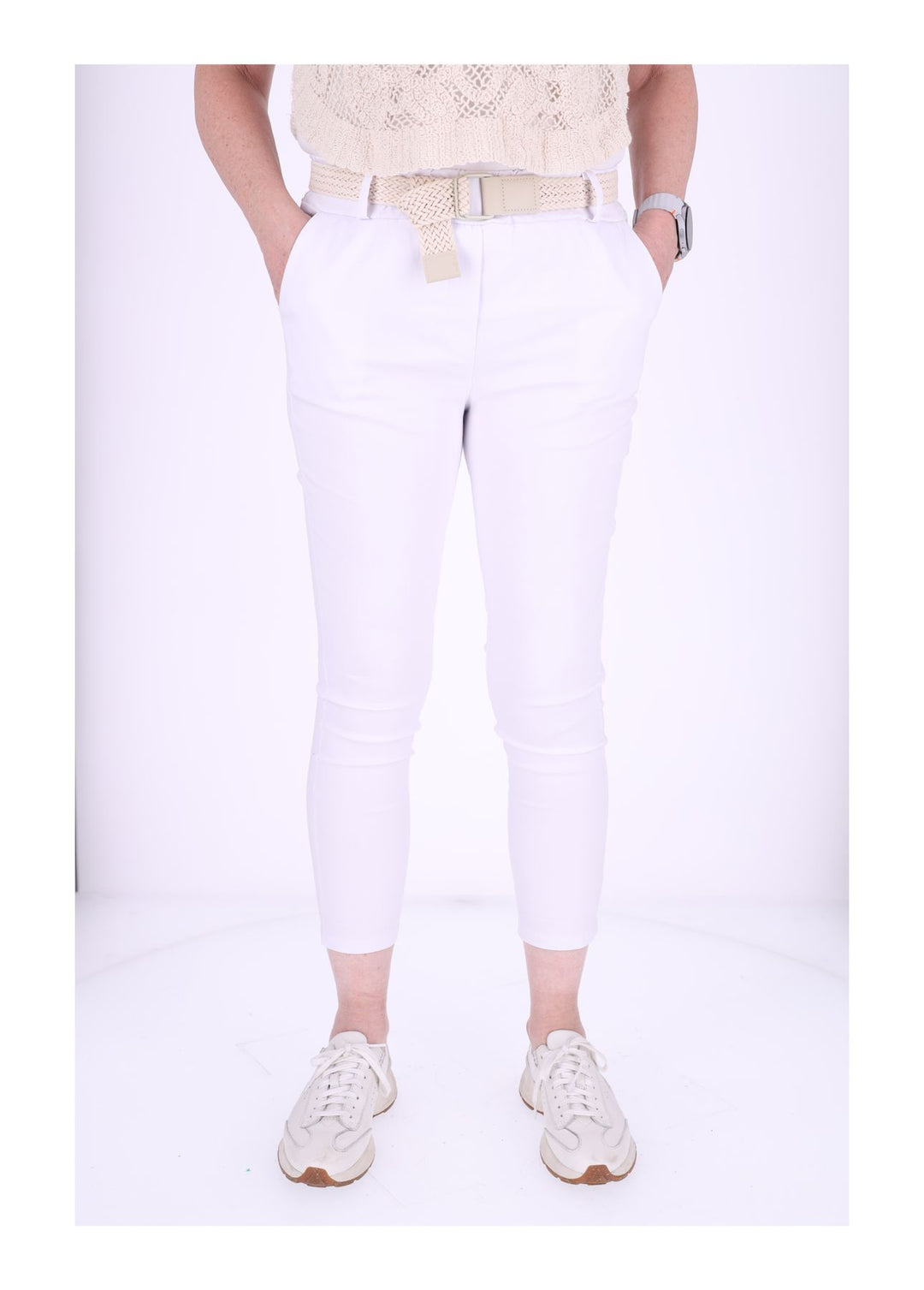 Splash of Color Damen Hose mit Gürtel