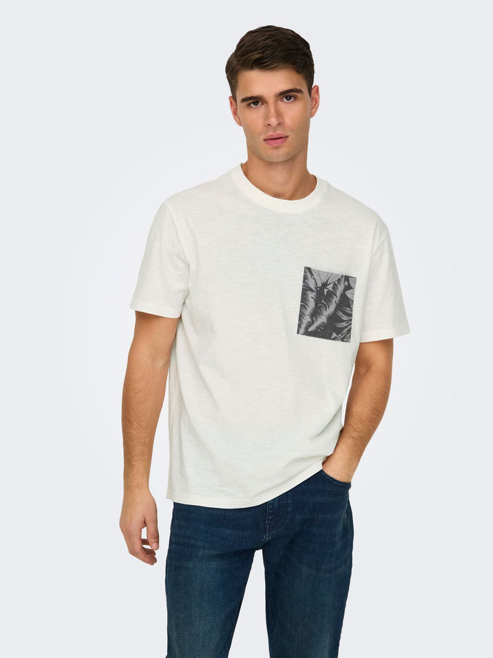 Only & Sons T-Shirt Herren Baumwolle