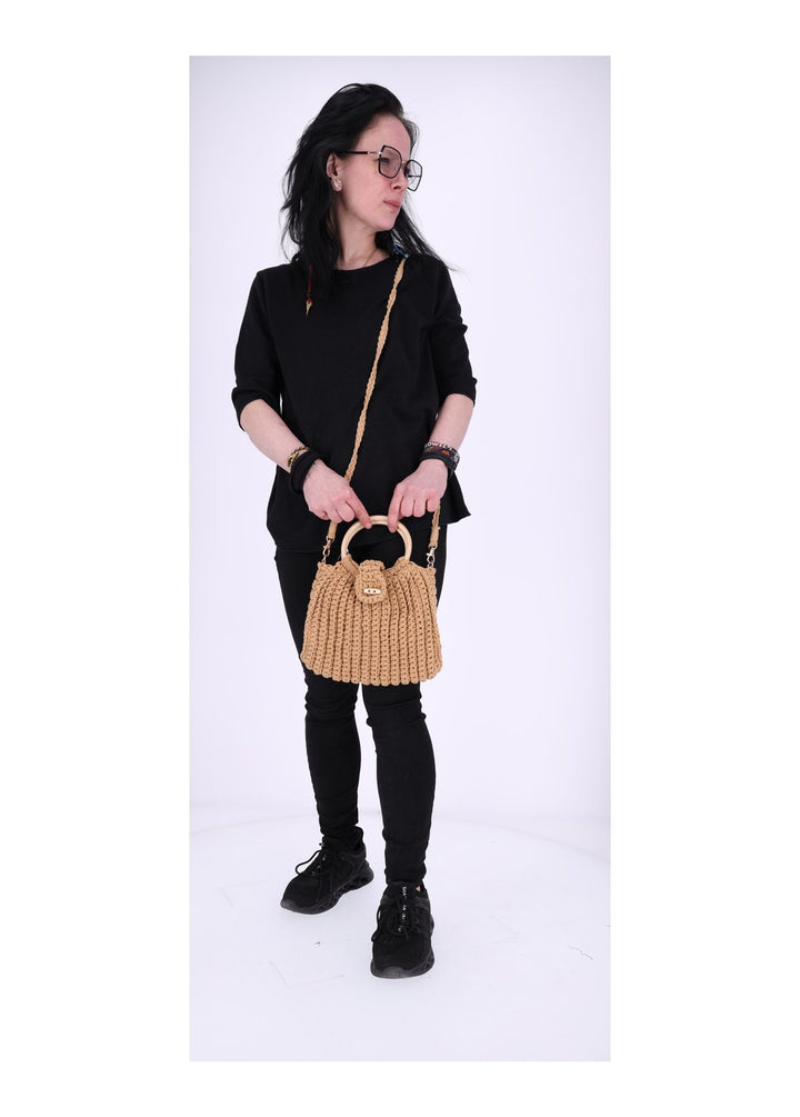 Splash of Color Stricktasche klein