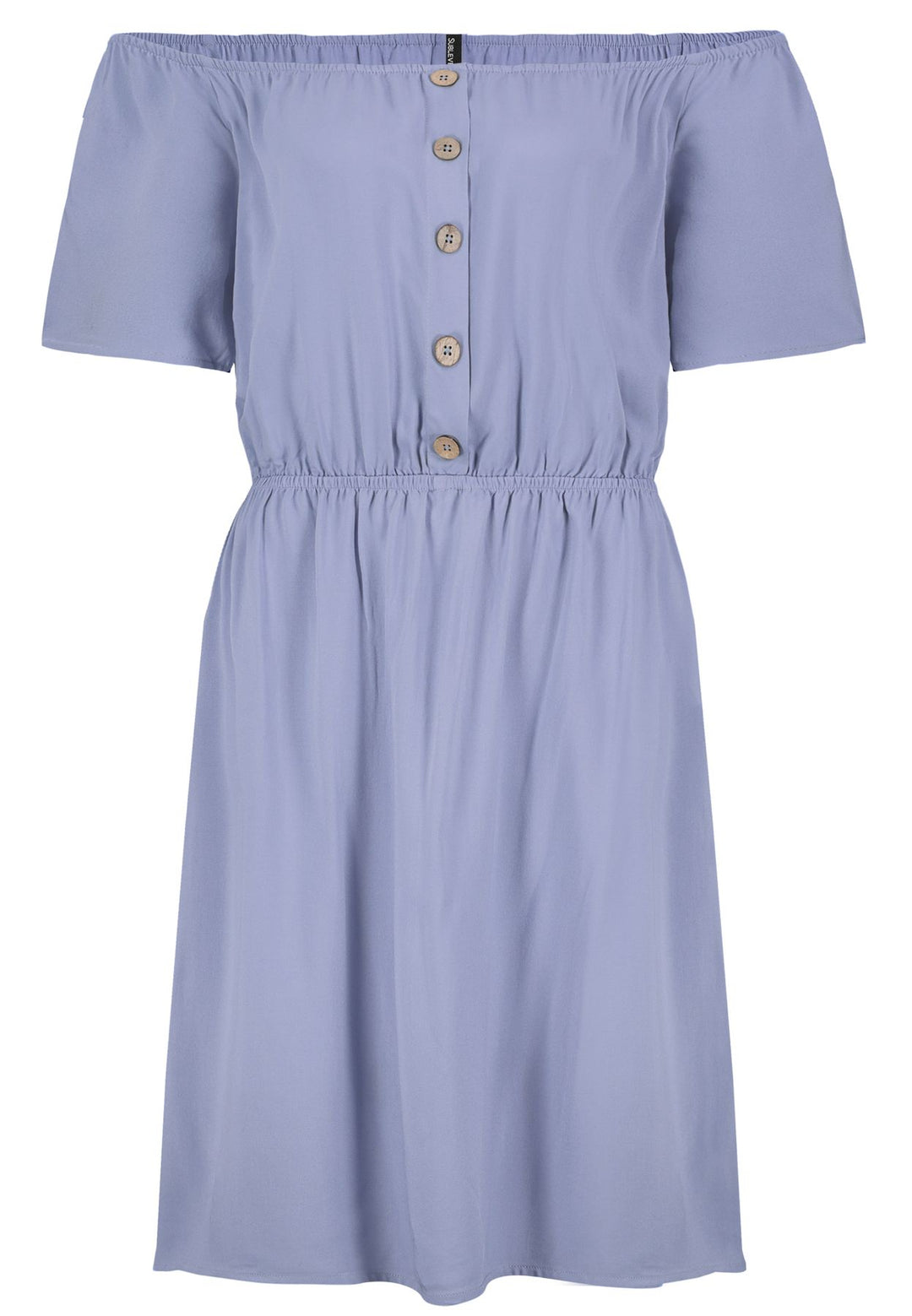 Authentic Style Carmenkleid Kurzarm