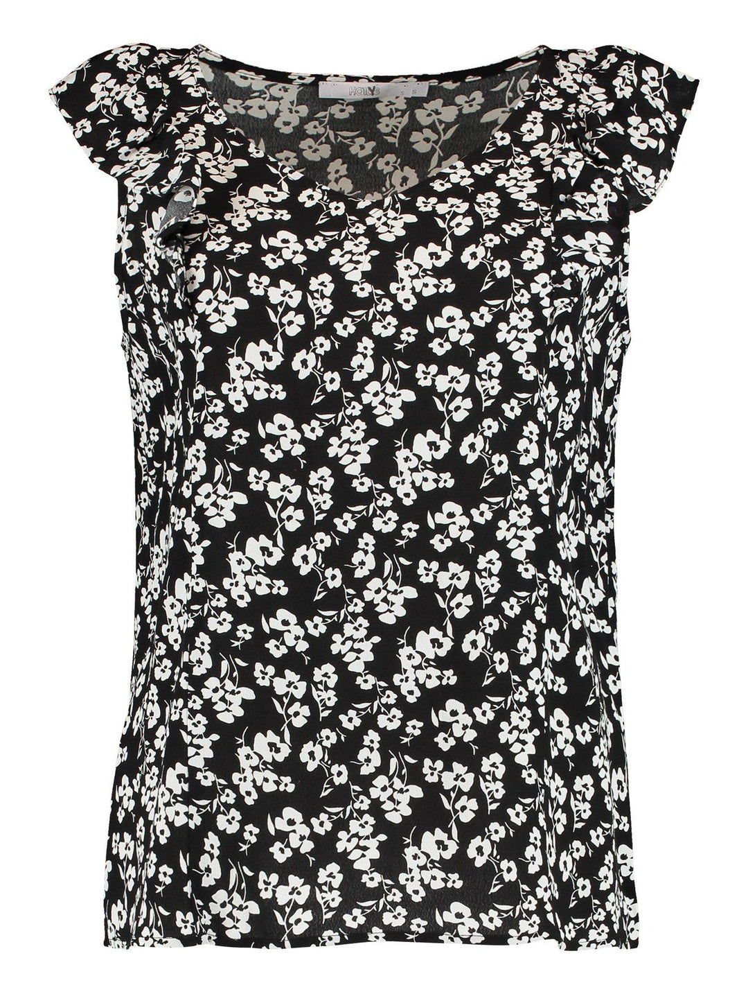 Hailys Damen T-Shirt V-Ausschnitt