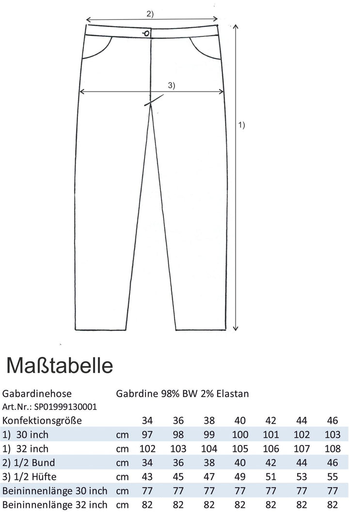 Splash of Color Gabardinehose Damen