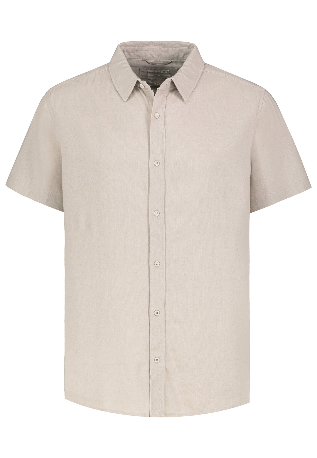 Authentic Style Leinen-Viskose Hemd kurzarm