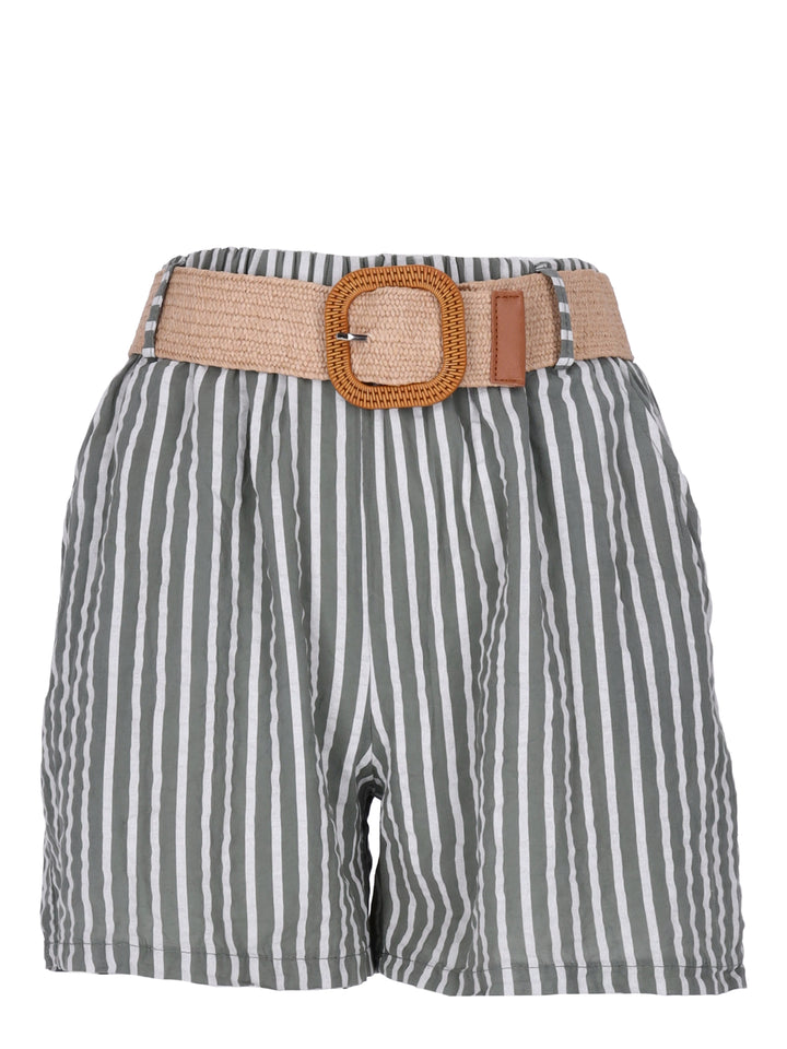 Splash of Color Shorts Damen gestreift